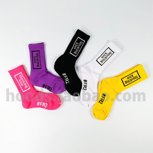 中筒运动袜秋冬纯棉日版外贸