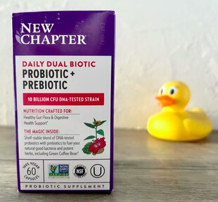 New Chapter新章Weight体重管理Dual益生菌Probiotic+益生元B420
