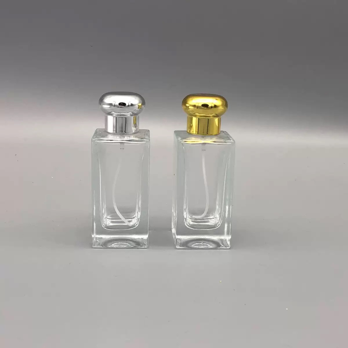 宇兮YUXI 30ml蘑菇型香水喷雾瓶化妆品分装瓶便携式玻璃卡口空瓶