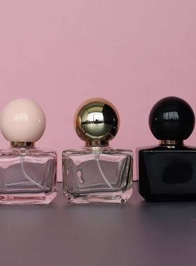 宇兮YUXI 高级香水瓶30ML瓶身便携式香水分装瓶精致喷雾瓶玻璃瓶