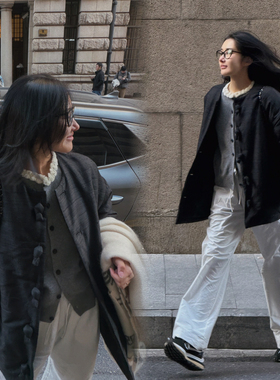 TZCO「中式拜年服」100%真丝双宫失序感黑色长期主义中式老钱外套