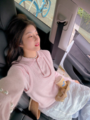 TZCO24夏「龙沙公主」康宝莱奢华超幼马海毛超嫩超显白可爱针织套