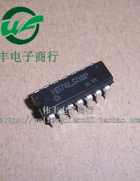 74HC08N SN74HC08N HD74LS08P DIP14脚 逻辑芯片 直插IC 全新进口