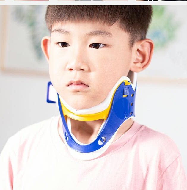 儿童颈托斜颈矫正器小孩婴儿歪脖子矫形纠正偏头测斜视治歪头颈托