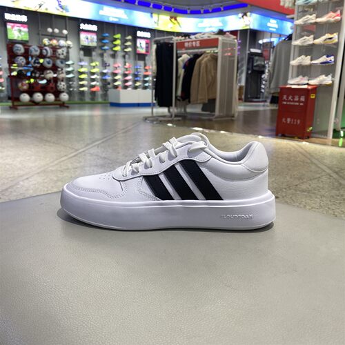 adidas阿迪达斯休闲鞋女鞋冬季板鞋网球鞋IF6464 IH0856