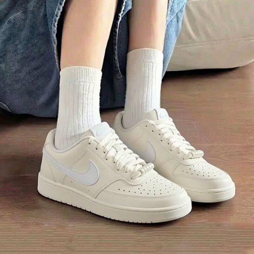 NIKE/耐克女鞋COURT VISION低帮百搭潮流运动休闲板鞋 IB6652-100