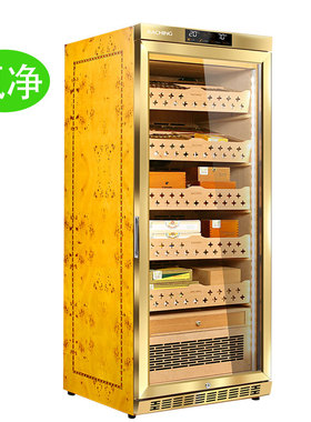 Raching美晶MON1800A智能水平线雪松木雪茄柜 恒温恒湿 容量插电