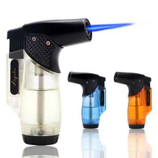 包邮 Lafuli雪茄打火机 便携大容量雪茄艾灸喷枪直冲可充气喷枪