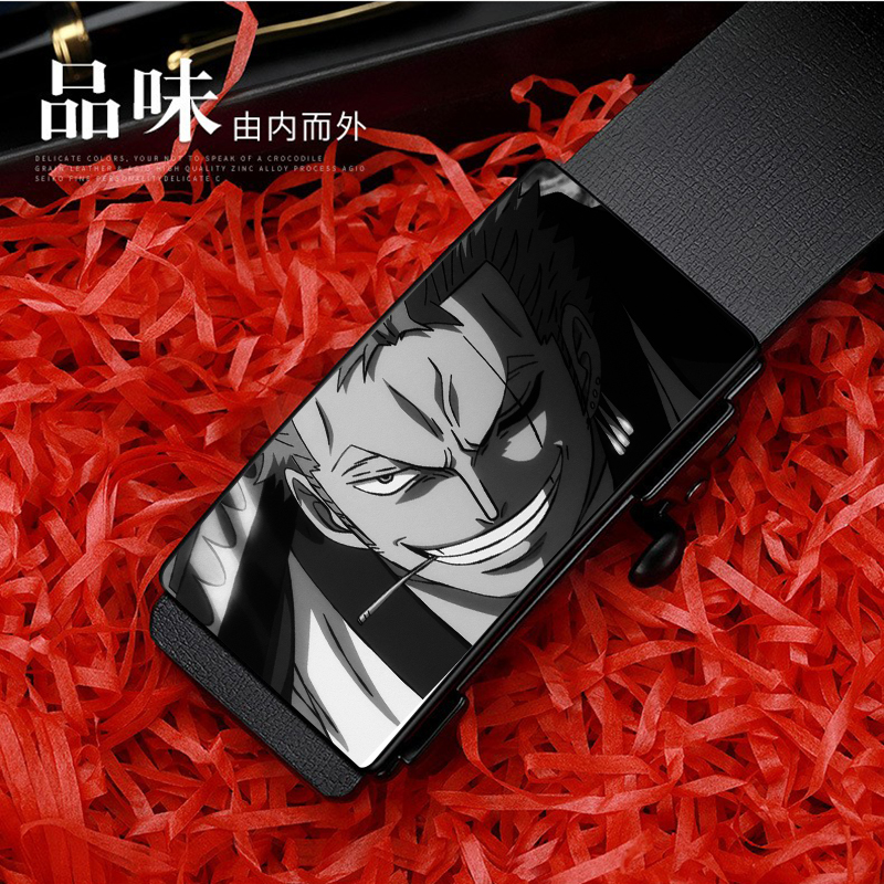 海贼王腰带男生帅气尼卡路飞索隆