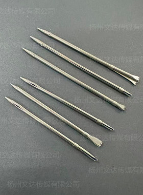 皮草编织针穿绳器穿鞋带针皮条夹子皮草针穿鞋带神器松紧带粉刺针