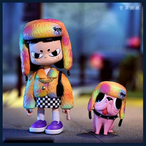 泡泡玛特VITASKITTLES吊卡