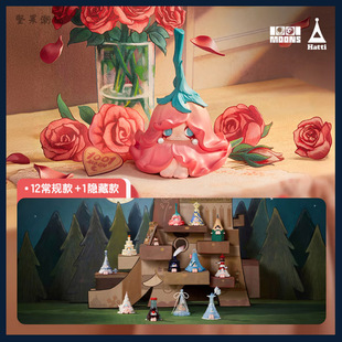 POPMART泡泡玛特 1001MOONS 寻找大象滑梯系列盲盒 新IP潮玩手办