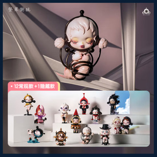 POPMART泡泡玛特 SKULLPANDA漫相集系列盲盒 新品熊喵热潮手办