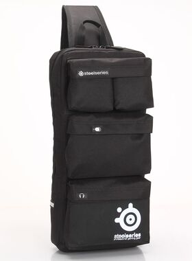 赛睿空降包 绝地求生吃鸡游戏外设键盘鼠标耳机多功能数码收纳包