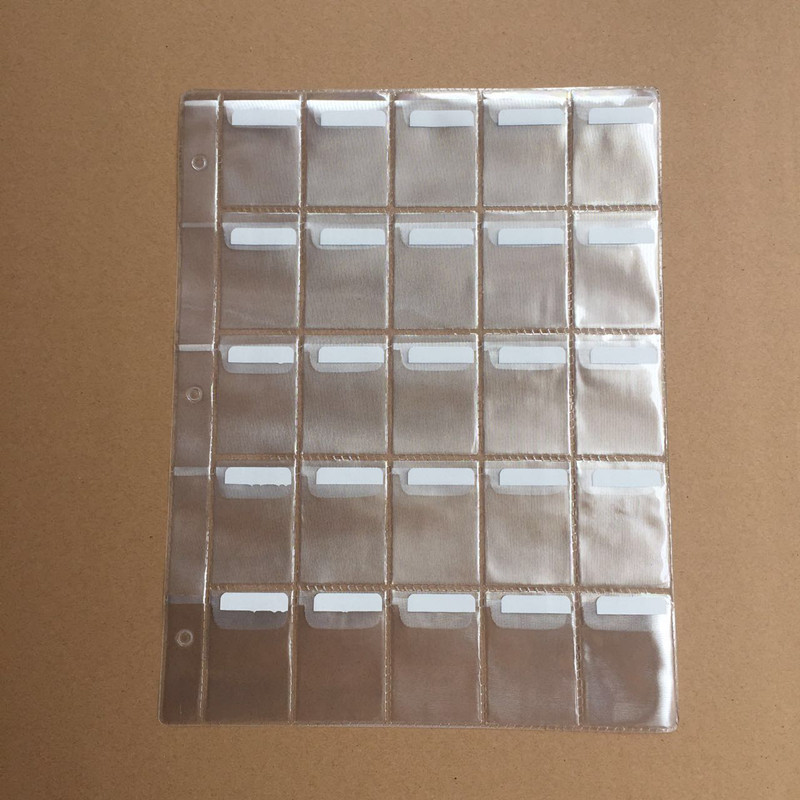 皇冠透明银杉纽扣收藏样袋