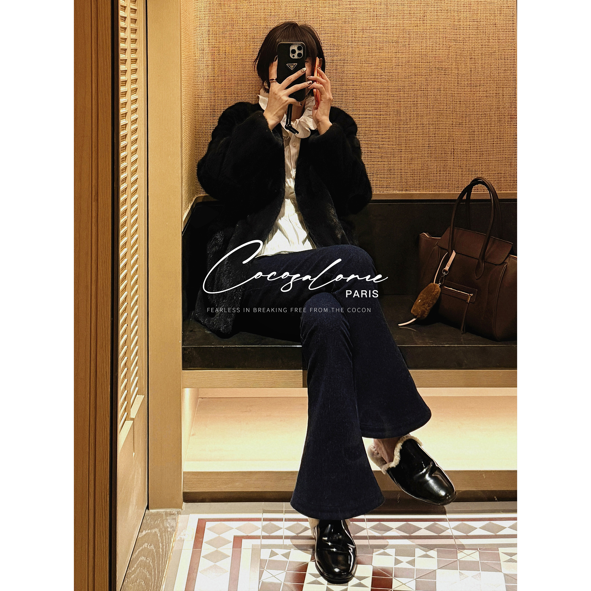 秋冬进口100%短二水貂皮毛一体