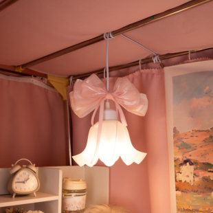 宿舍床上灯悬挂卧室挂灯插电寝室夜灯床上充电灯氛围灯上铺吊灯具