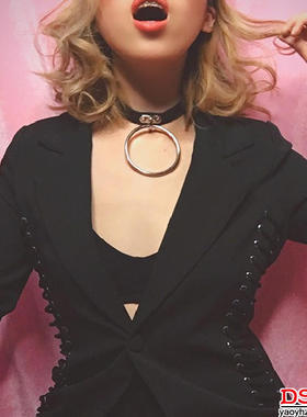 夜店演出服朋克风复古暗黑项圈