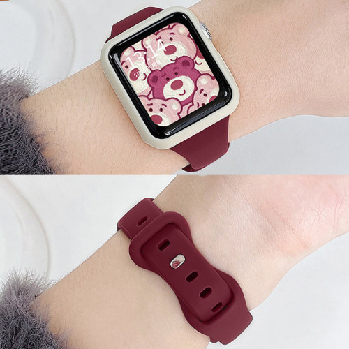 少女心iwatch表带蝴蝶扣送礼品