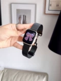 Leno Iwatch Metal Milanis Starlight Складывающий магнитный ремешок S8 подходит для Apple Tape 7 Новый AppleWatch продвигает смысл 40/41/44/45 мм дышащий