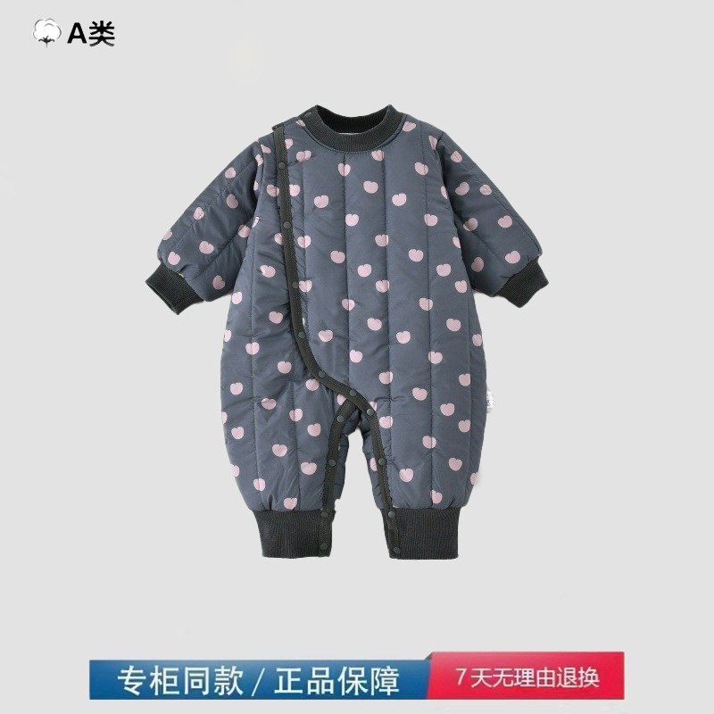 品牌撤柜清仓宝宝夹棉连体衣冬季加厚保暖棉袄哈衣出生秋冬衣服,女装/女士精品,连体衣/裤,淘宝优惠券,粉丝福利购,淘宝优惠卷