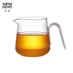 尚明公道杯加厚玻璃耐温分茶器大容量公杯茶海功夫茶具茶道礼品