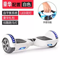 Xe tay ga điện trẻ em thông minh hai bánh cân bằng xe du lịch 10 inch có tay vịn tự cân bằng off-road có thể ngồi người lớn - Xe đạp điện xe máy điện xmen