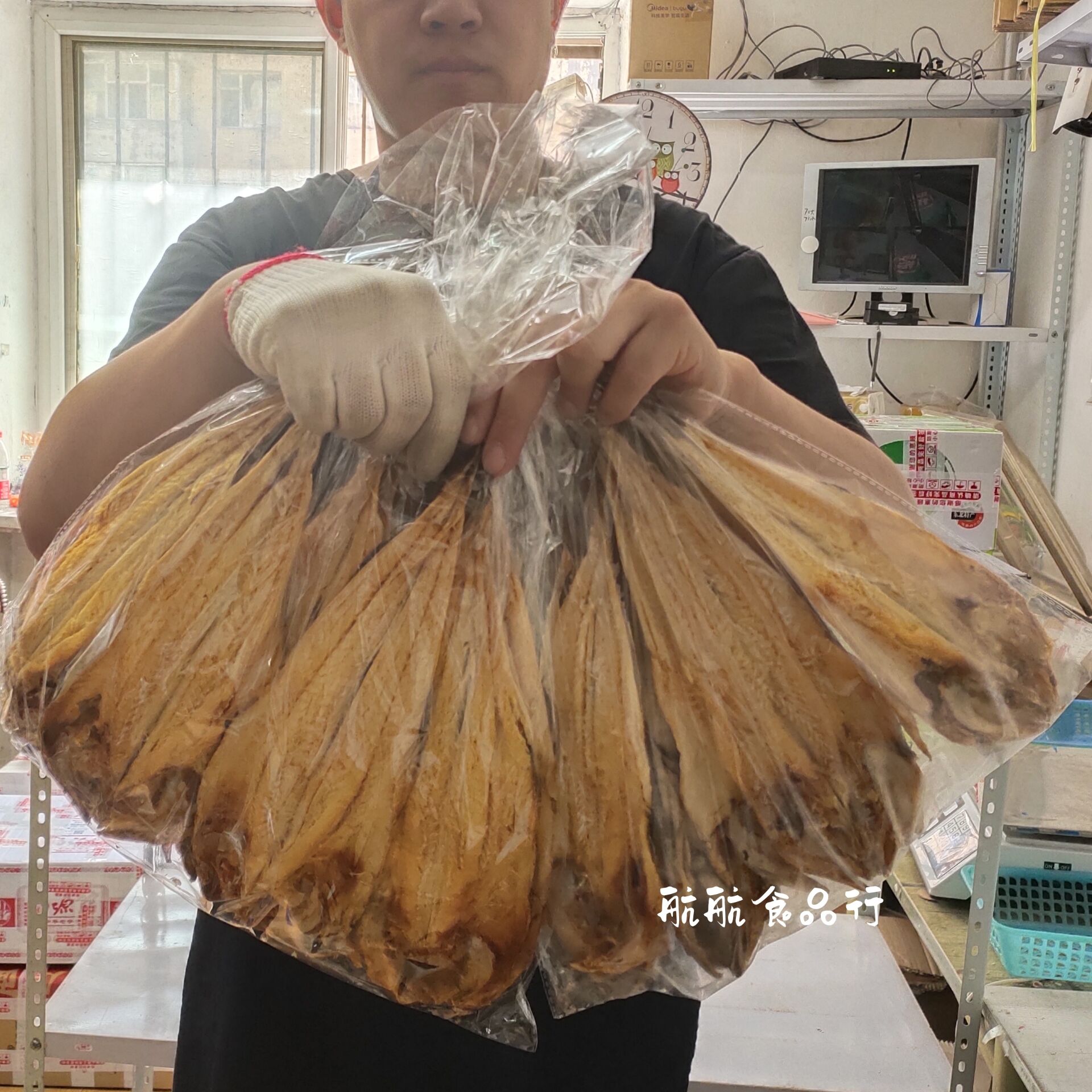 明太鱼干10条东北延边北朝鲜族小吃饭店烧烤手撕香辣拌明太鱼丝