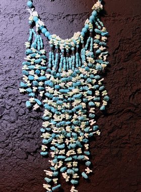 伶达锁骨链夸张多层项链