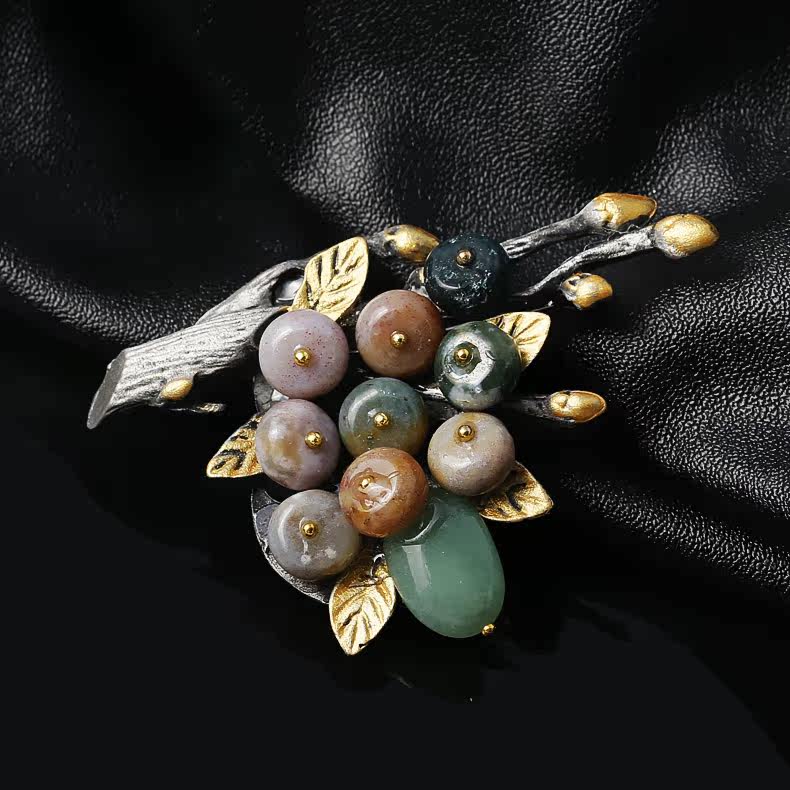 Broche femme LINGLADY en Zircon diamant - Ref 1174824 Image 4