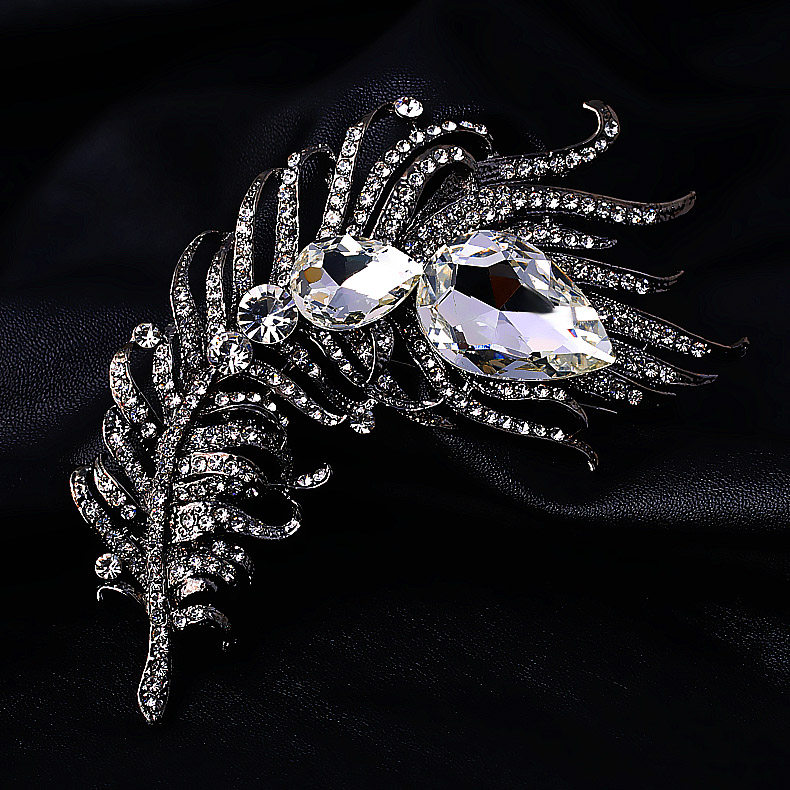 Broche femme LINGLADY en Zircon diamant - Ref 1173592 Image 3