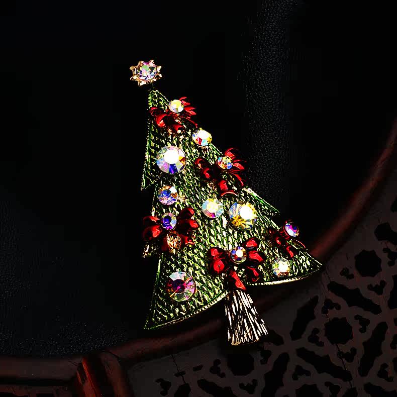 Broche femme LINGLADY en Zircon diamant - Ref 1179457 Image 3