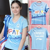 24李宁AAYU132泰国队碧查梦骆建佑同款 羽毛球服男女大赛服可印字