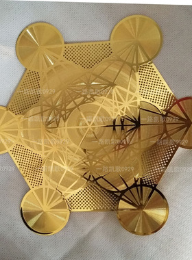 大天使生命之树铜质摆件挂饰 背面无胶30cm