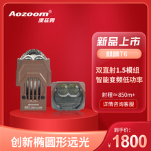 Aozoom/澳兹姆麒麟T6双直射激光汽车矩阵透镜模组