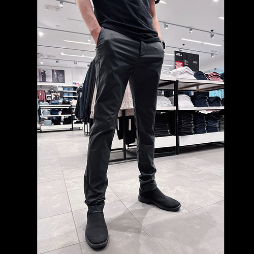 CalvinKlein修腿长裤弹力时尚