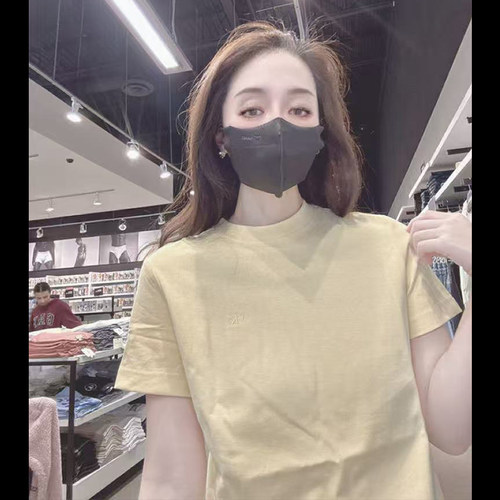CK女士纯棉舒适休闲短袖T恤