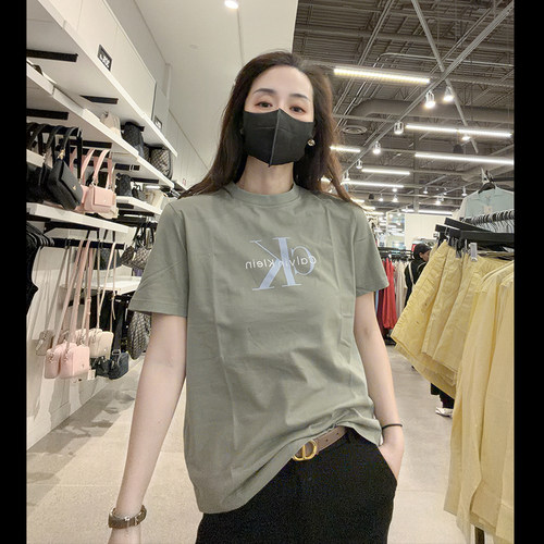 CalvinKlein女士圆领短袖T恤