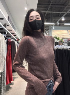 CalvinKlein女士羊毛混纺针织衫