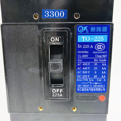 嘉控船用塑壳断路器 T0 TO-225BA 3300  125三相空开150A175 200A