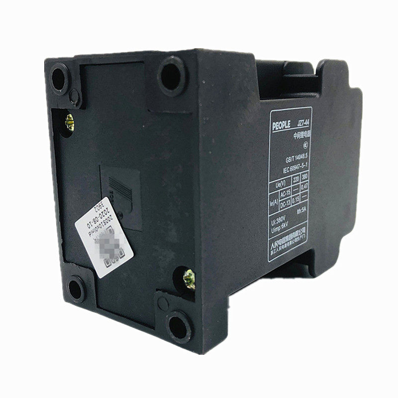 人民交流接触器中间继电器 jz7-44 四开四闭 220v 三相380v银点