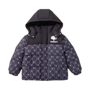羽绒服外套加厚款 100 新款 史N比家儿童冬季 洋气印花羽绒外套 150码