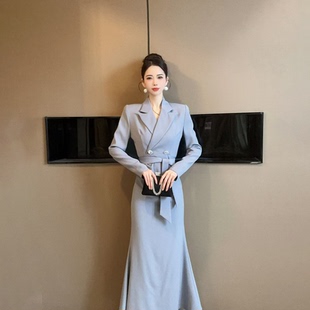 气质轻奢修身 显瘦高级感连衣裙61125 设计师定制