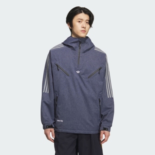 Adidas阿迪达斯DENIM 型连帽夹克外套KA3943 JACKET牛仔运动宽松版