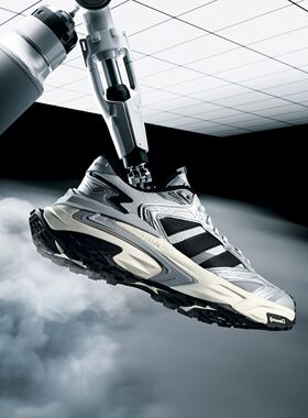 Adidas阿迪达斯宋雨琦同款银翼机甲风暴缓震回弹运动老爹鞋JS0059