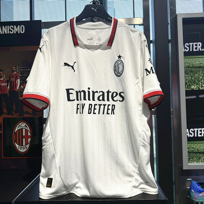 puma短袖足球服AC米兰
