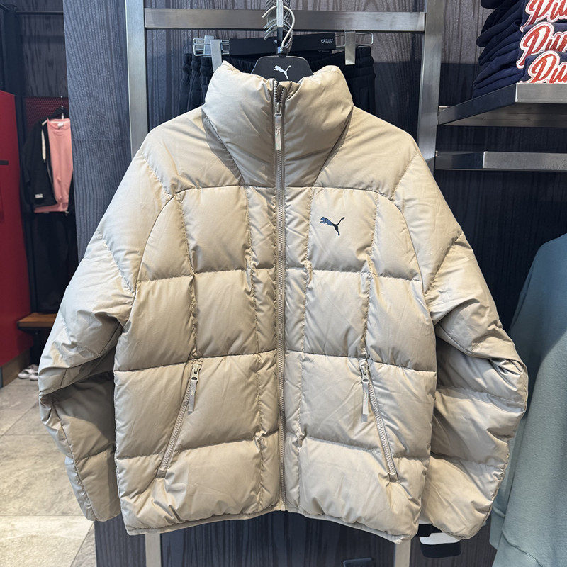 PUMA运动休闲男子立领羽绒服
