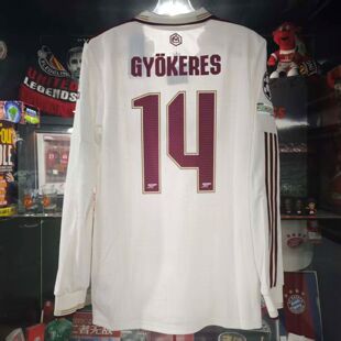 Adidas阿迪达斯阿森纳25/26赛季球员版二客足球长袖球衣JJ1898