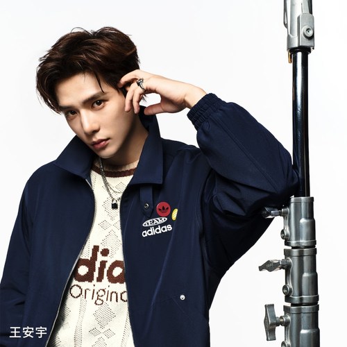 Adidas阿迪达斯王安宇同款针织衫