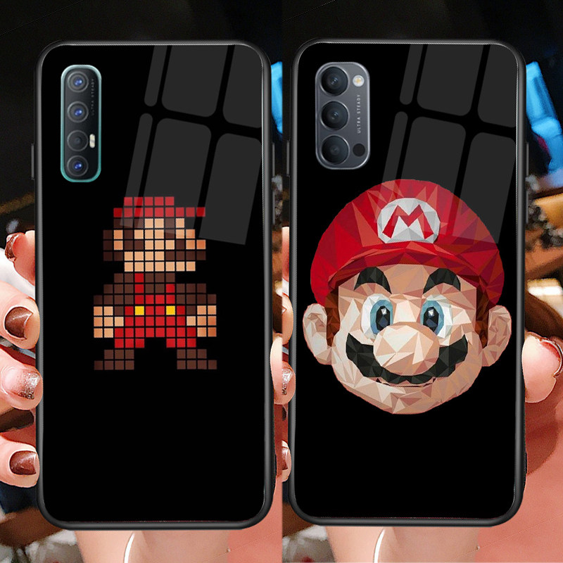 7/6/5/4/3pro玻璃手机壳k12/k11/k10/k9s/7x超级玛丽马里奥卡通保护套